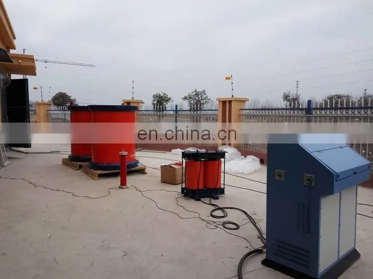 108KVac resonant test system Hv Hipot Cable Variable Frequency AC Series Resonance Test System