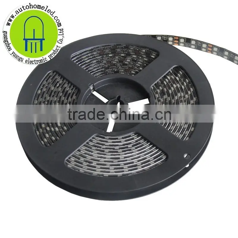 whole sale high cri led strip double row 5M 5630 battery power led lights strip