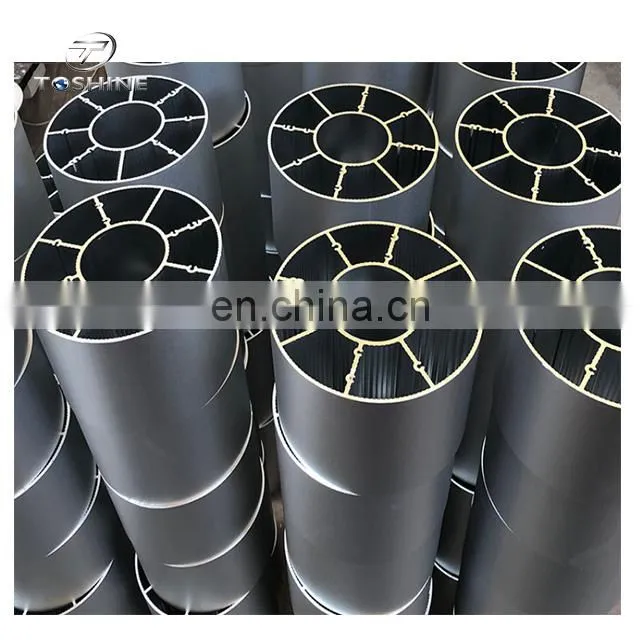 Customized Anodized Extruded Alloy Profile With Powder Coated / Wooden Grain