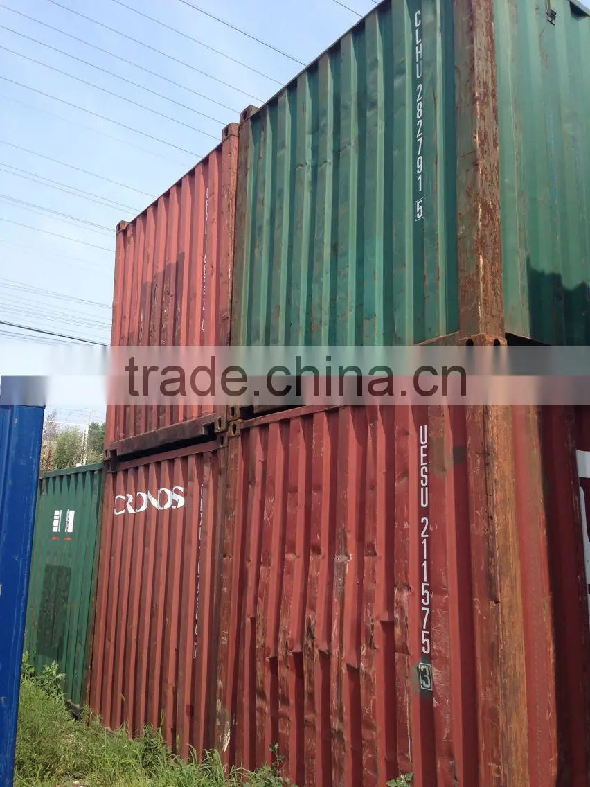 steel used container of 20ft 40ft from China