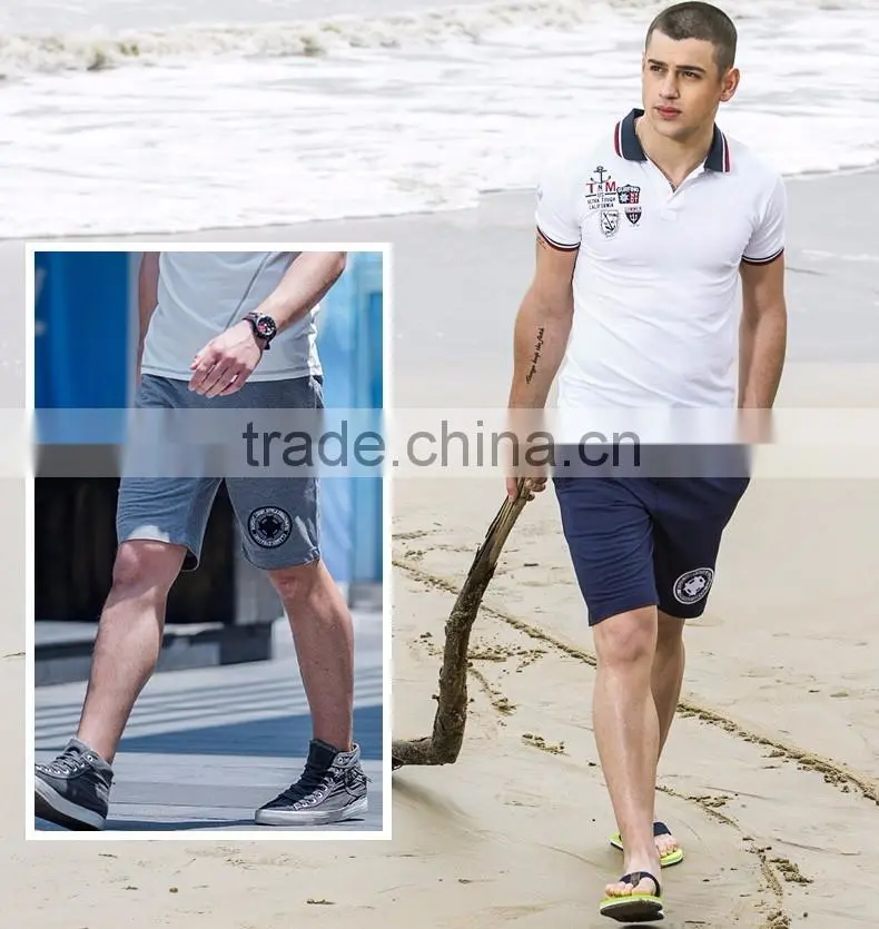2016 NEW Summer Mens Shorts Pants Sport Casual gym Short brand clothing boys Shorts Men Jogger Trousers Knee Length Shorts