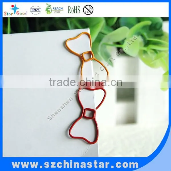 Colorful rhinoceros bookclip of PET material