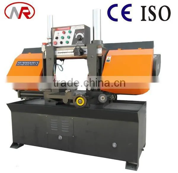 GZ4230 Horizontal metal cut band saw machine sliding table panel saw