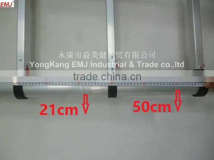 3.8m Single Telescopic ladder with EN131-6