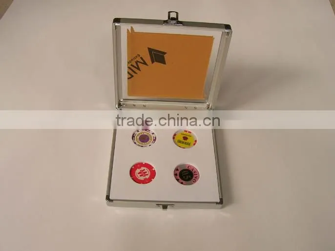 Fashionable special design aluminum watch display case aluminum portable display case