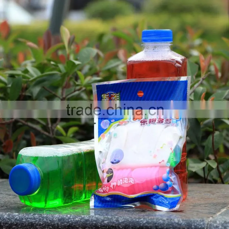 Hot selling magic touchable and boucing bubbles for children