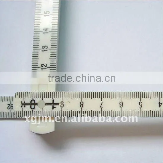 Folding ruler Plastic Uni ruler for promotional item