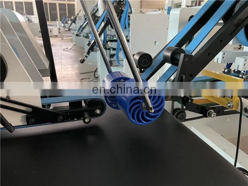 UFG800B Economic Middle medium speed Automatic straight line Paper Box Folder and Gluer