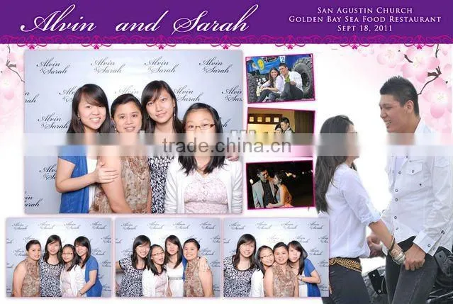 Touch Screen Portable Advertising Photo Kiosk Booth In Wedding, Party, Events Rental Service