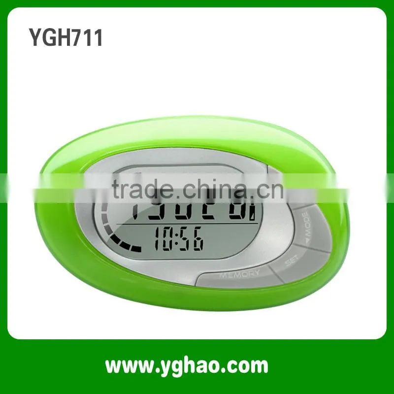 China Supplier Best Large LCD Dispaly 3D Pedometer