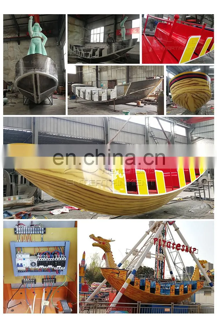 Hot sale outdoor amusement pirate ships mechanical viking boat ship rides for sale