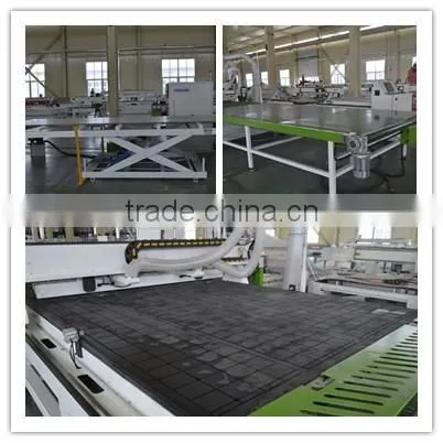 Nesting cnc router for furnitures making cnc machine,auto feeding woodworking machine for door and cabniet engraving cnc machine
