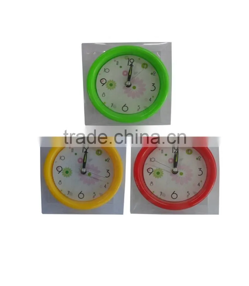plastic Analog desk and table alarm clock