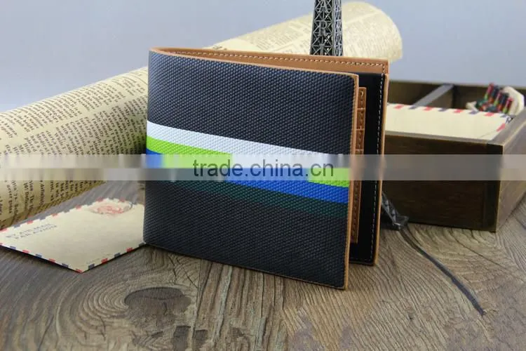 youth Korean style pu leather men's wallet