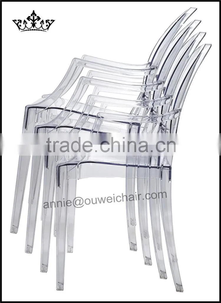 Resin wedding chair / dining armchair / smoke chair