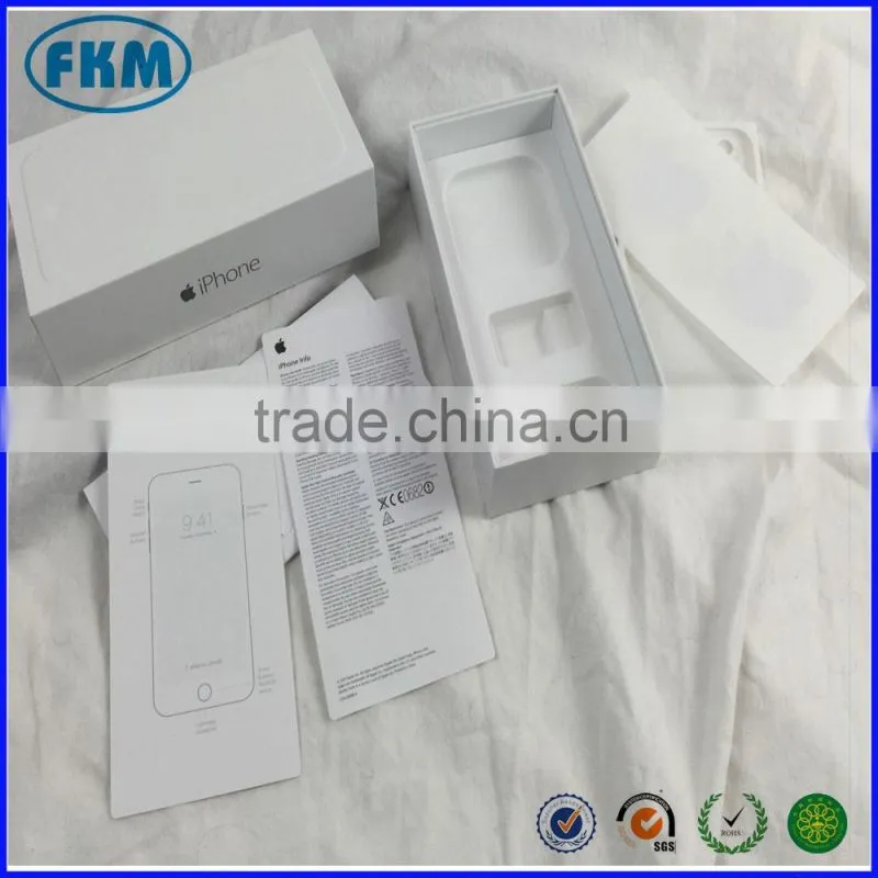 Custom cell phone screen protective film Kraft paper box packaging carton