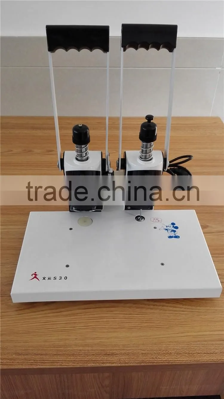 SG-S30 book binding plastic binding machine