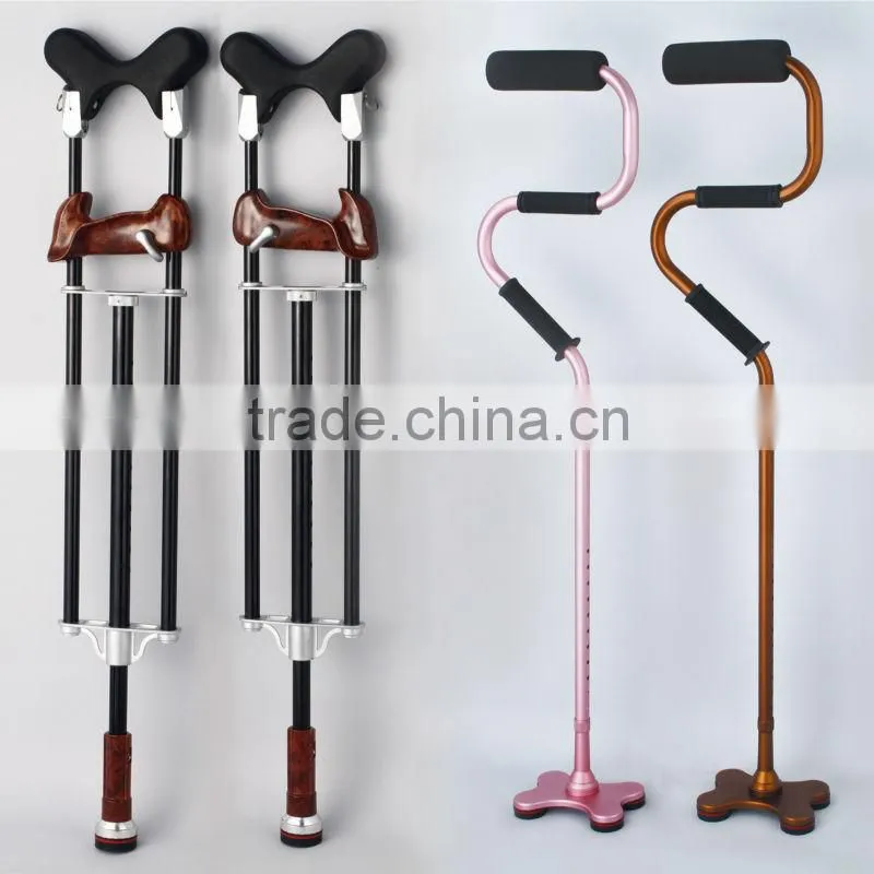 Taiwan Healthcare Products Aluminum Foldable Crutch