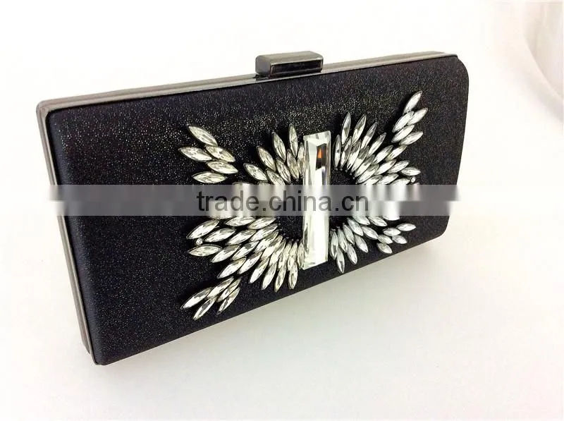 Ladies Pretty Acrylic Diamond Embellished Evening Bag