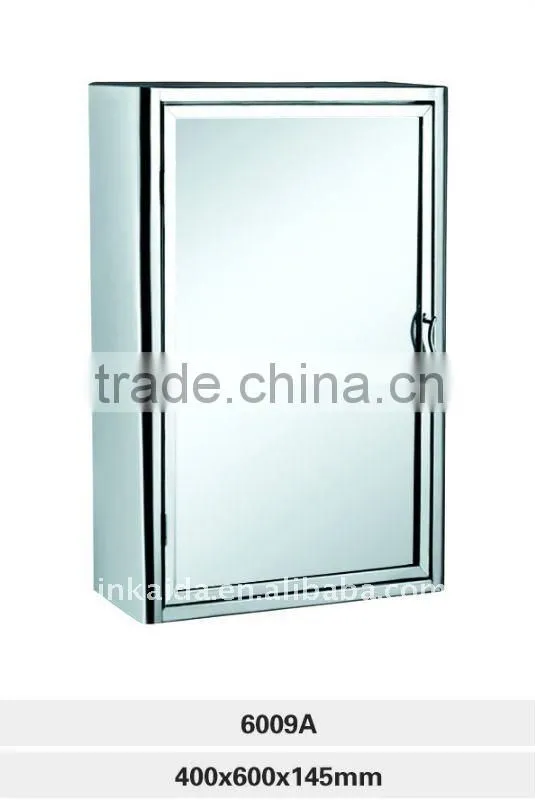 Stainless steel bathroom mirror cabinet 6009A mirror cabinet