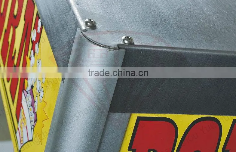 Factory direct hot selling stainless steel pop corn machine