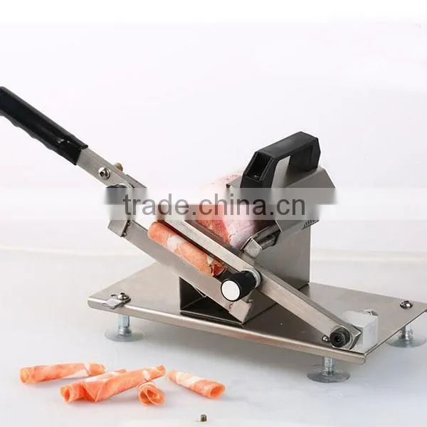 New design manual Frozen Meat slicer Automatic meat-sending device Frozen Meat slicing machine