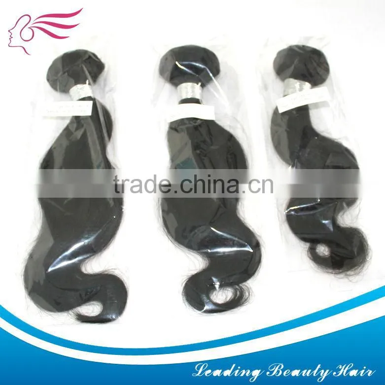 Remy human hair wholesale body wave clip on hair