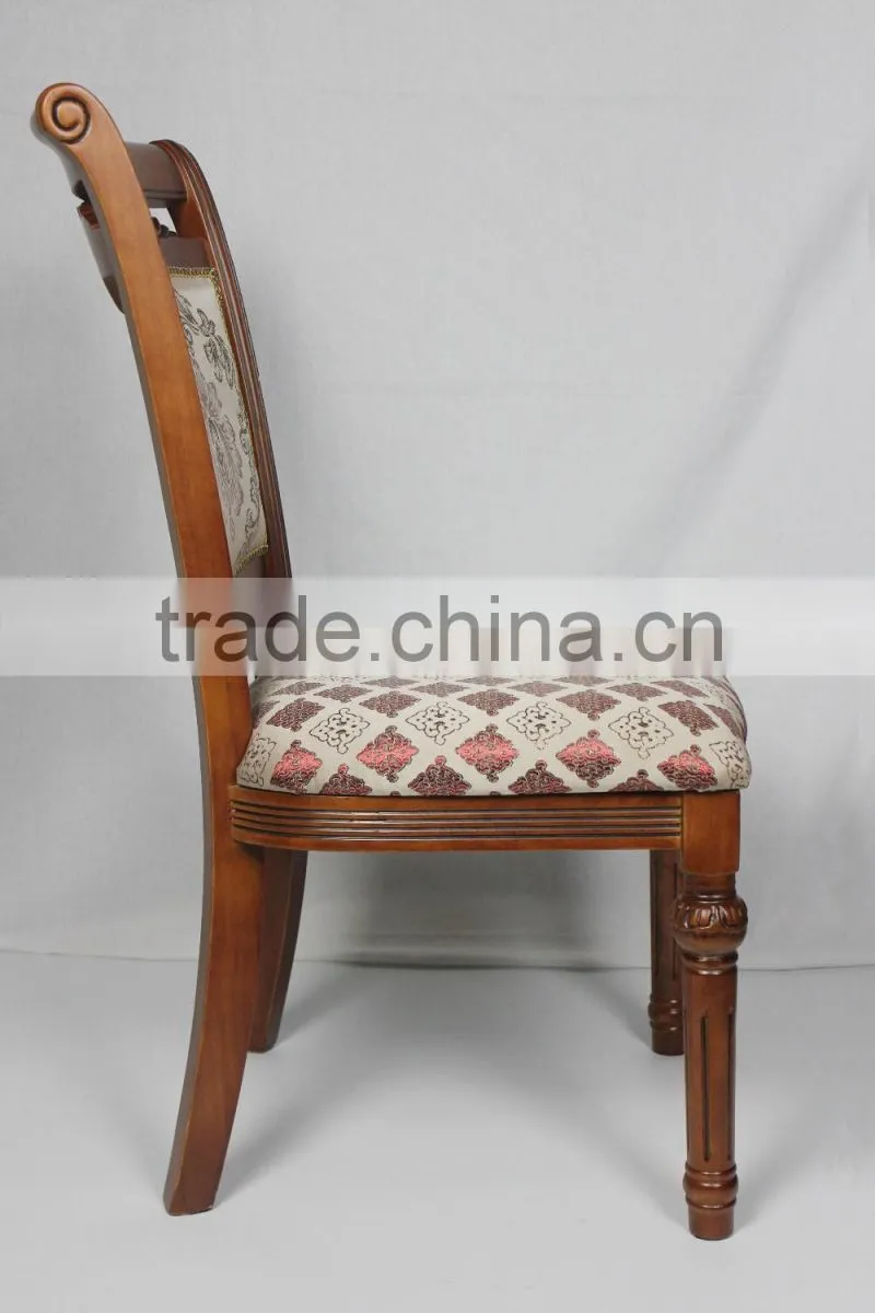wooden royal French hand carved oak dining chinese antique chair, chinese antique furniture