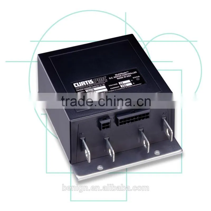 Curtis Model 1207B programmable controllers 24V for walkie fork/pallet trucks, mini personnel carriers Series motor controller