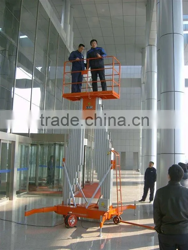 telescopic work platform folding working platform