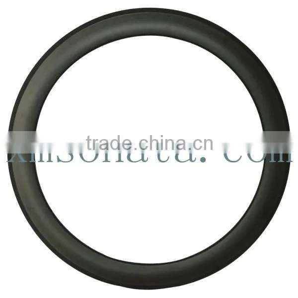 Super light weight toray carbon fiber bike tubular wheels 60mm bicycle road rims for sales