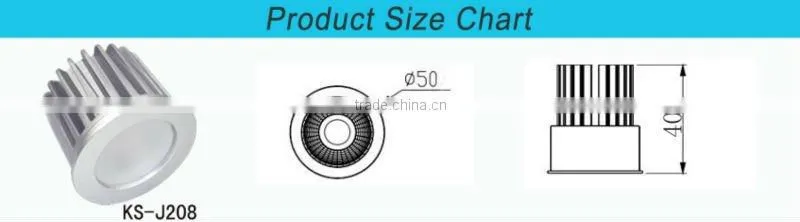 50MM*40MM 4.5W LED Down Lights