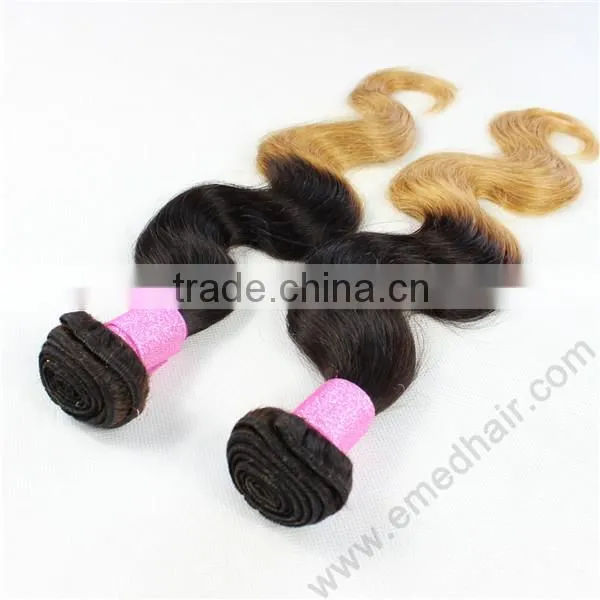 Human Ombre Hair Bulk Remy Raw Virgin Russian Hair Extensions Wholesale Accept Paypal