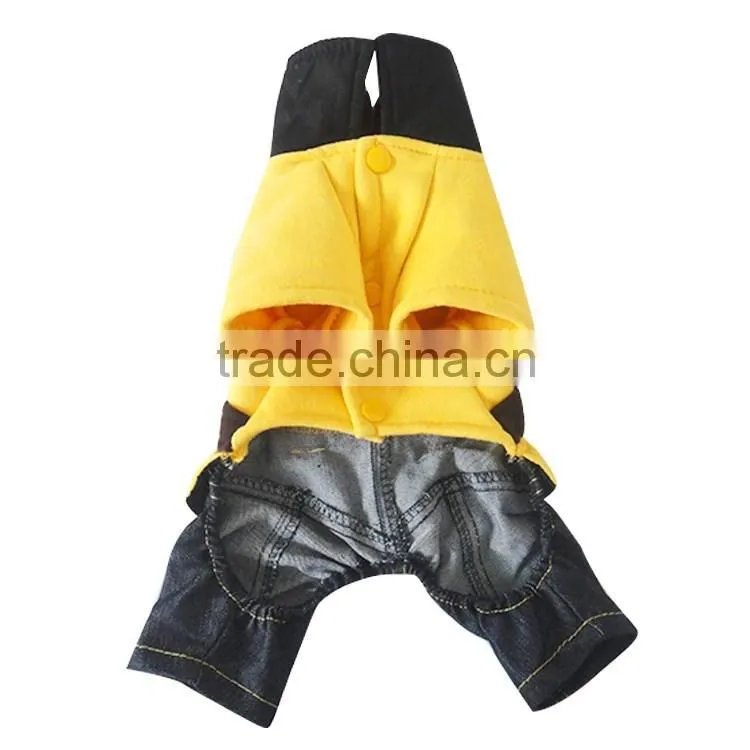 Cowboy spring and autumn Winter Western denim pet dog skirt