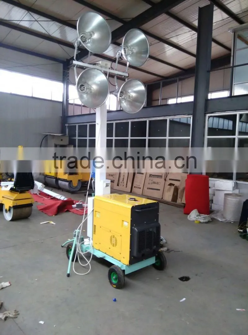 LED flood lights mobile solar light tower mobile solar light tower supplier