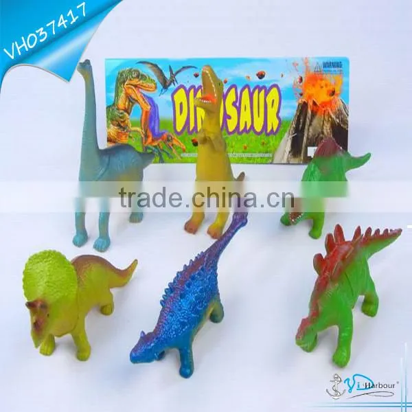 6" Soft Rubber Dinosaur Toy for Kids