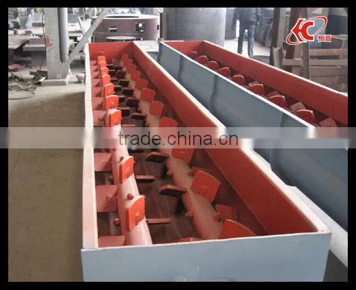 Henchang high quality dual shaft mixer machine for charcoal
