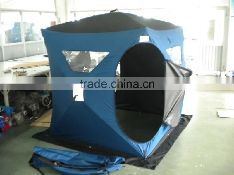 Factory sale high quality 3-4 person ice fishing tent
