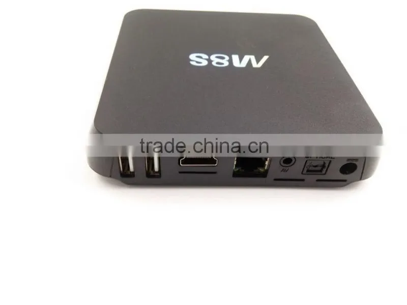 Android TV BOX Amlogic S812 Quad Core Transpeed M8S 2.4G/5G AP6330 4K Android 4.4.2 H.265 Miracast 2G 8G XBMC Kodi fully loaded