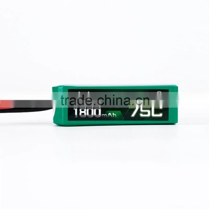 ACEHE 11.1V 1800mAh 75C Capacity High Rate Lipo RC Battery