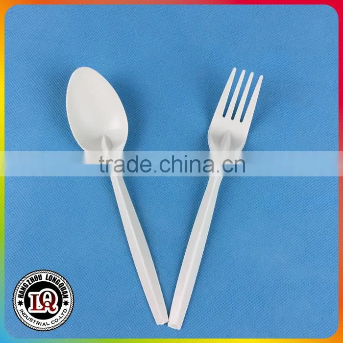 Disposable Corn Starch Fork and Spoon Wholesale