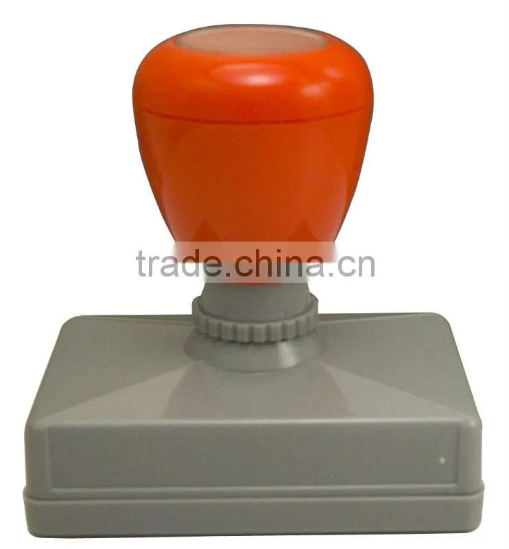 Clear pre inked stamp