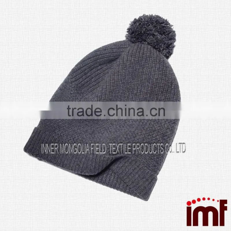 Winter Cashmere Bobble Hats