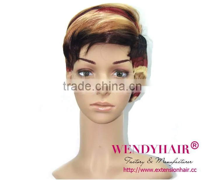 The most fashionable style and best quality Wendy wig short hair wholesale price