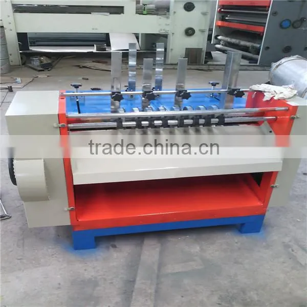 Corrugated box partition slotter/box making machinery