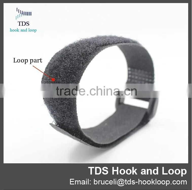customized reusable multi function hook and loop pallet strap