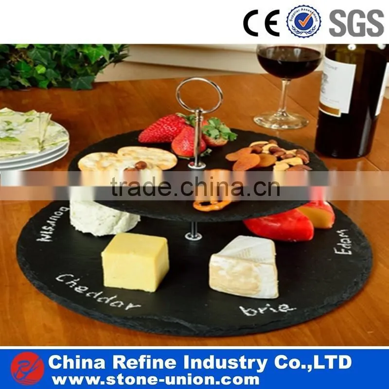 slate food serving plate