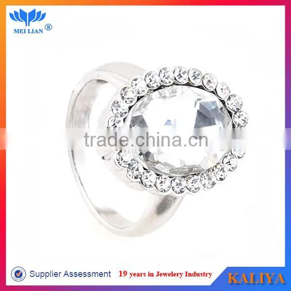 Indian Zircon Gemstone Ring China Manufacturer Fashion Jewelry