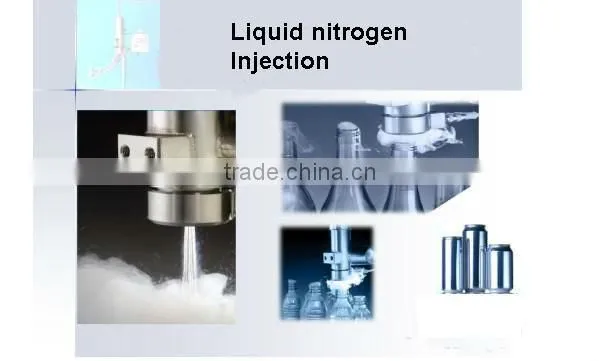 Nitrogen injector for juice