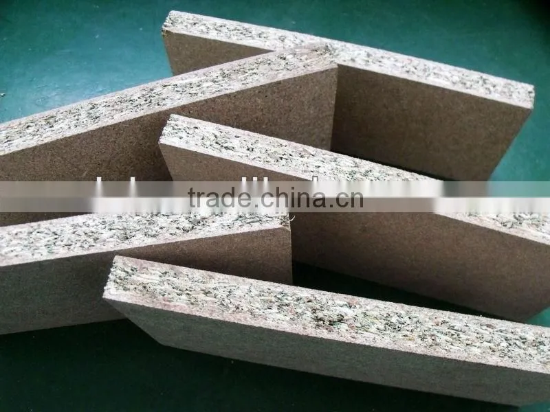 Plain chipboard for furniture factory use